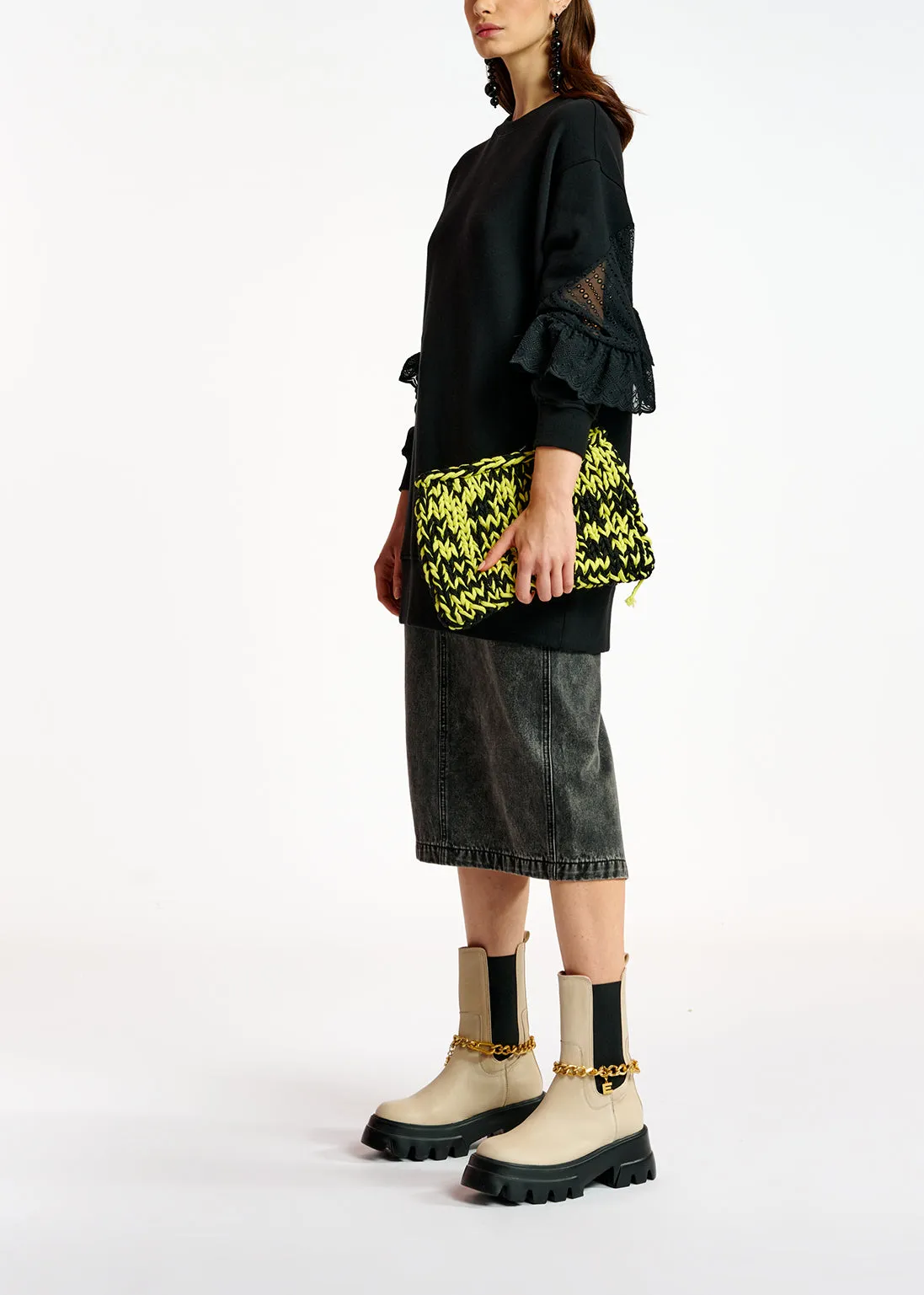 Antartida sweater dress