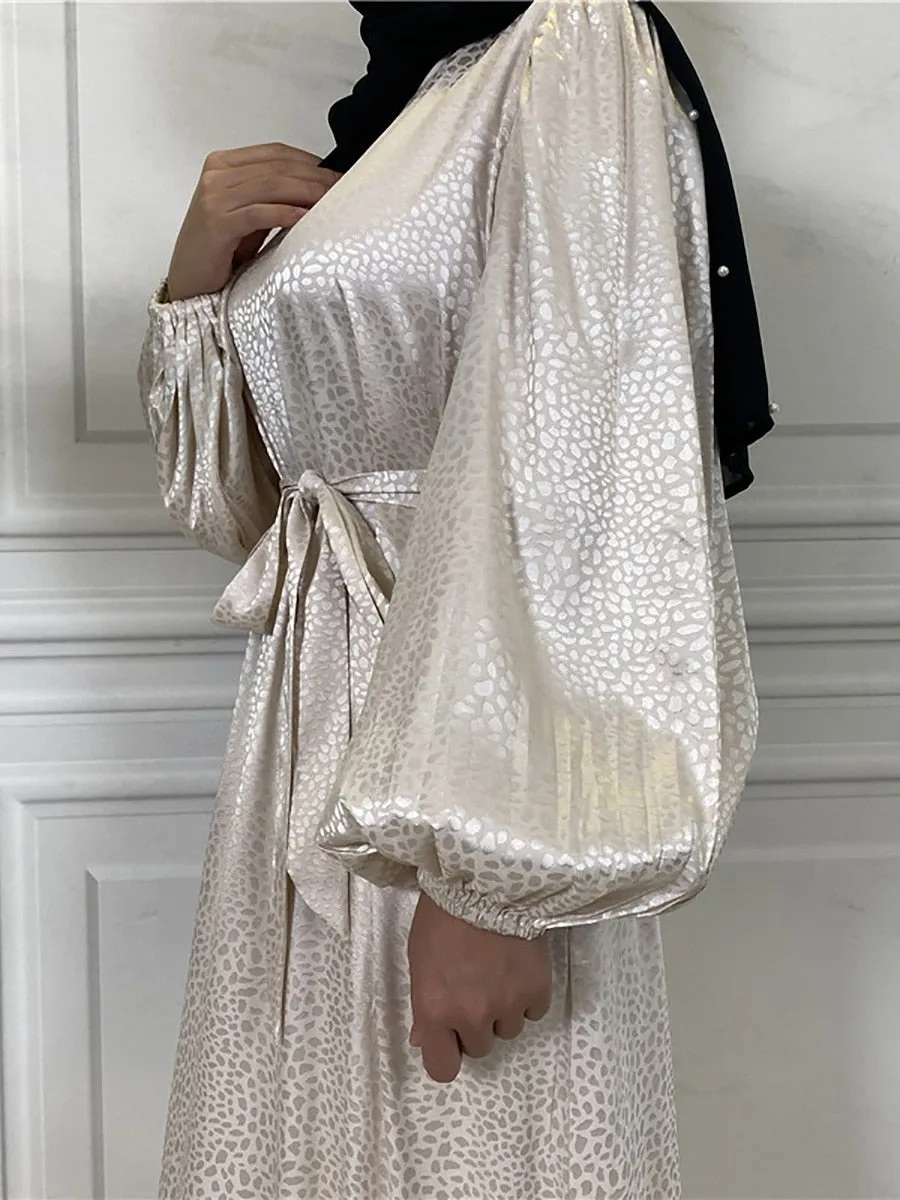Glittery Dubai Romantic Abaya