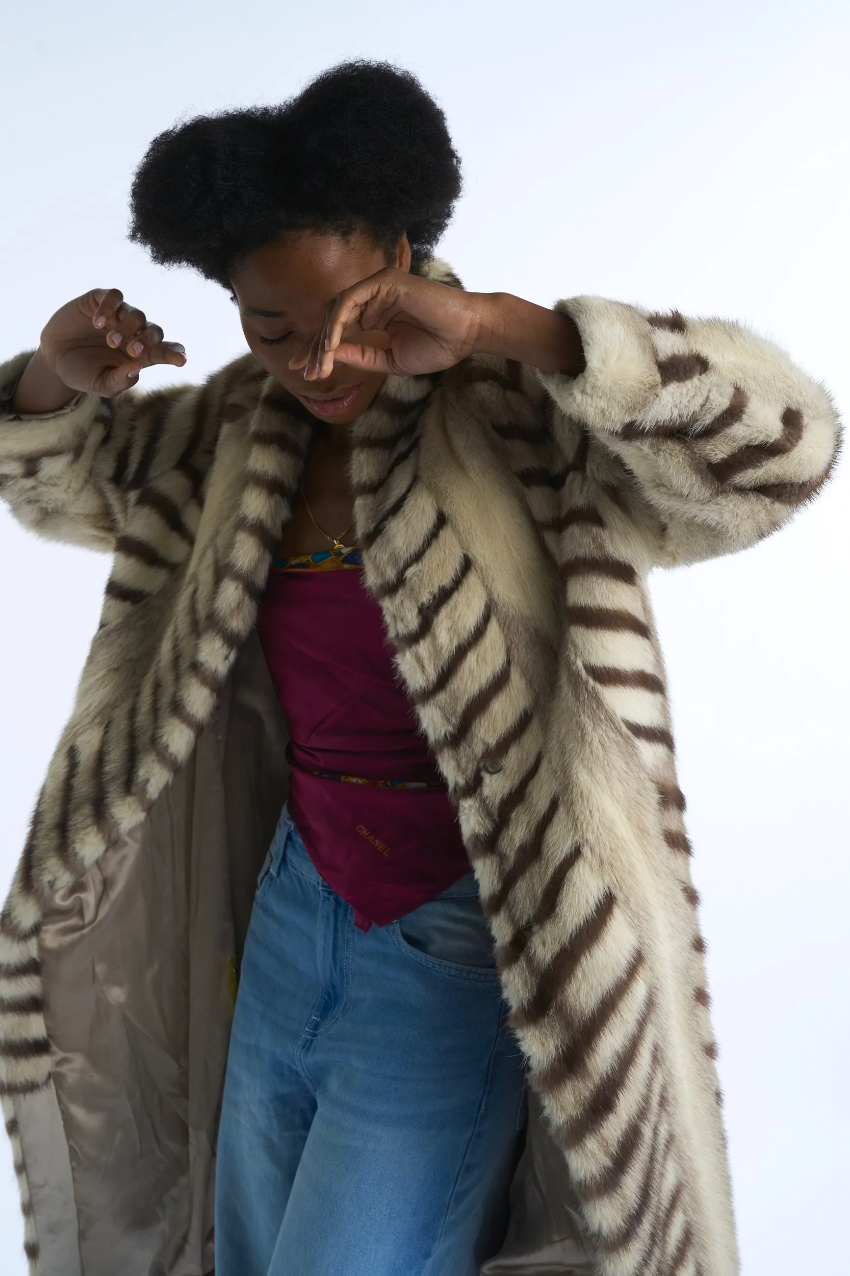 Mink Kohinoor vintage 1970s-80's fur coat
