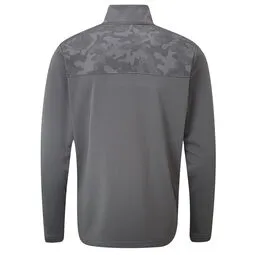 Stuburt Active-Tech Mid Layer 1/4 Zip Golf Pullover - Slate Grey