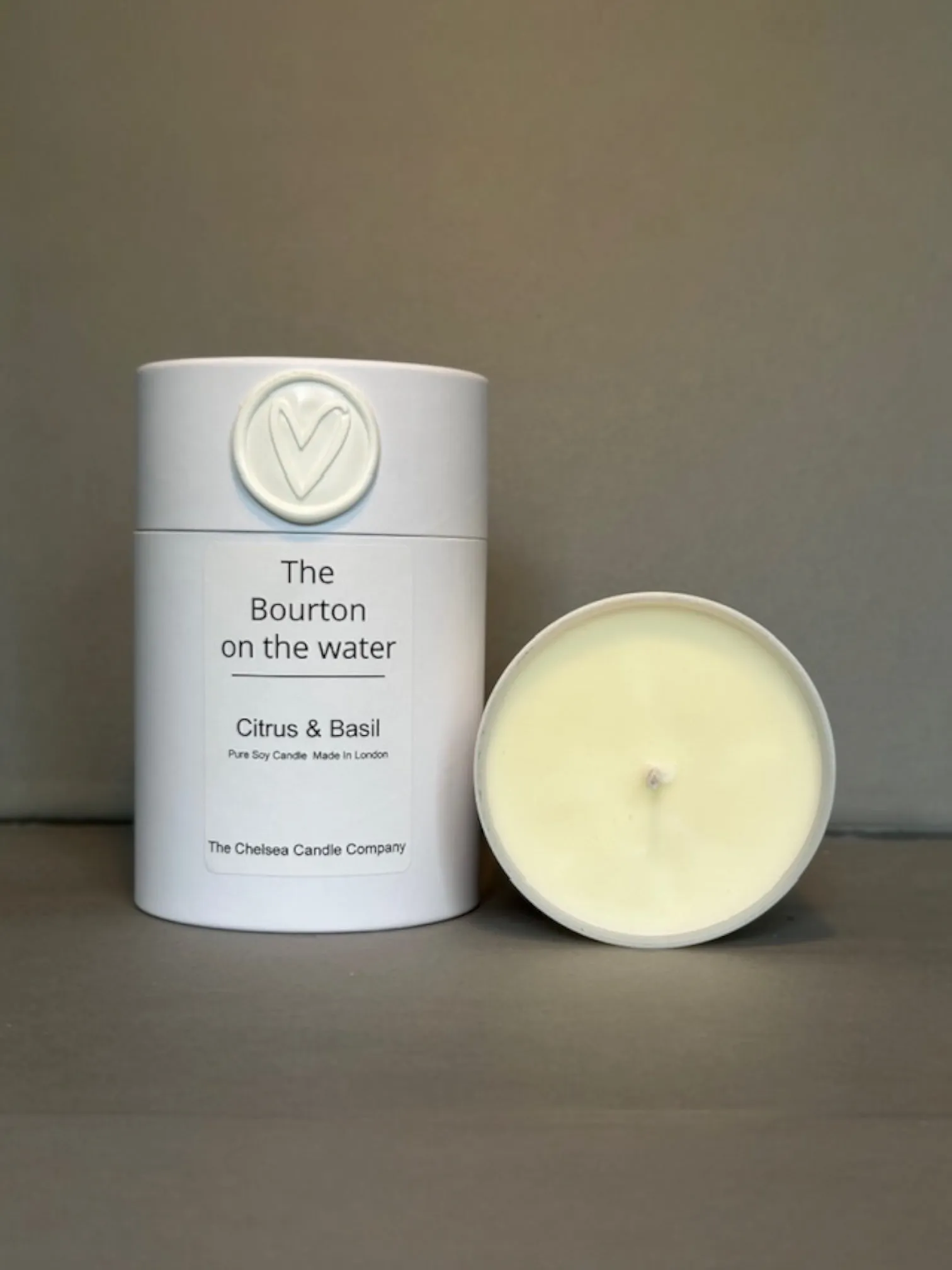 The Bourton-on-the-Water Candle - Citrus, Basil & White Tarragon
