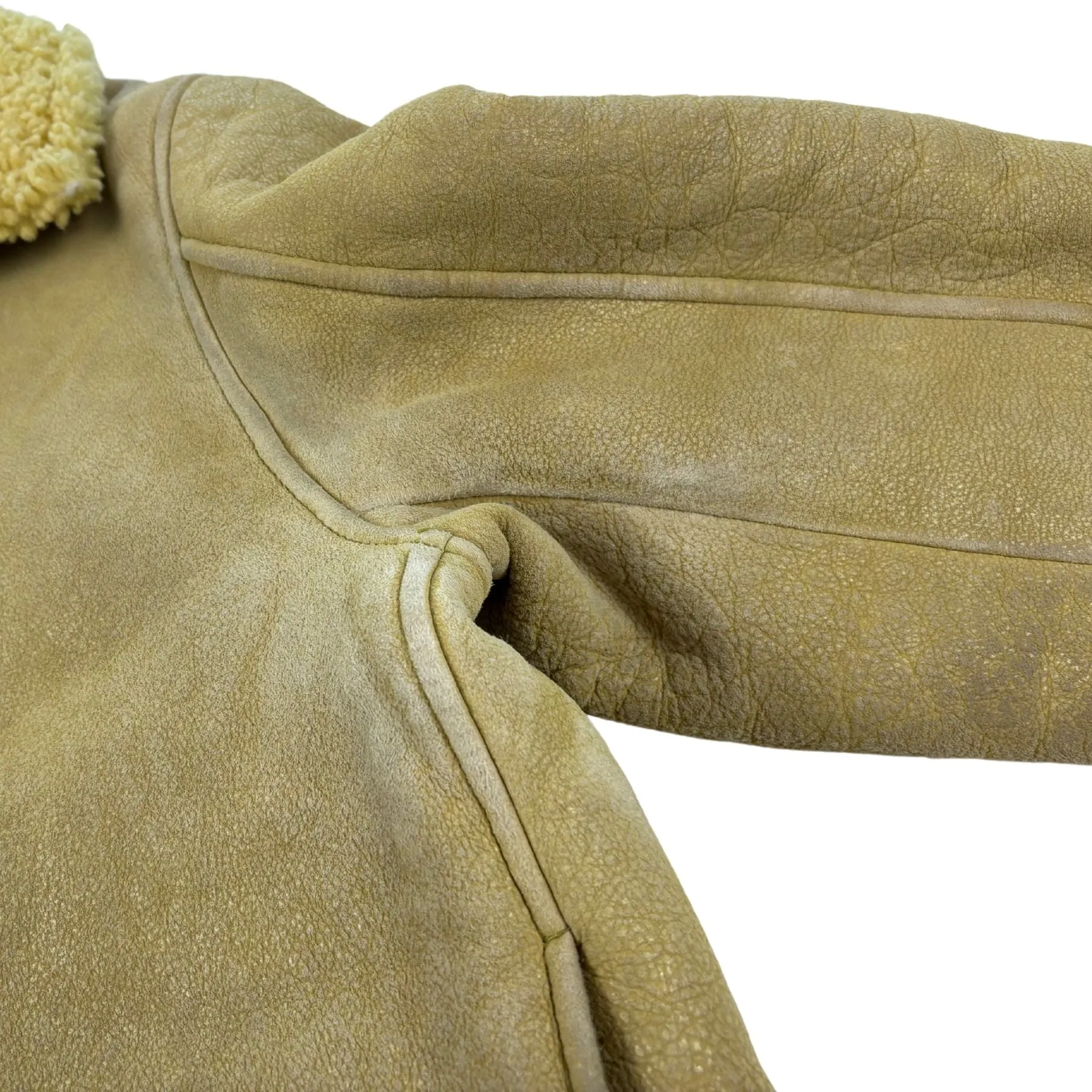 Yeezy 'SZN 3 God Sun' Shearling Jacket - Men's S